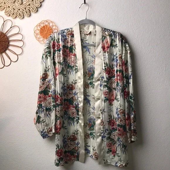 Vintage Gold Label Victoria Secret Pajama Top - Picture 3 of 5